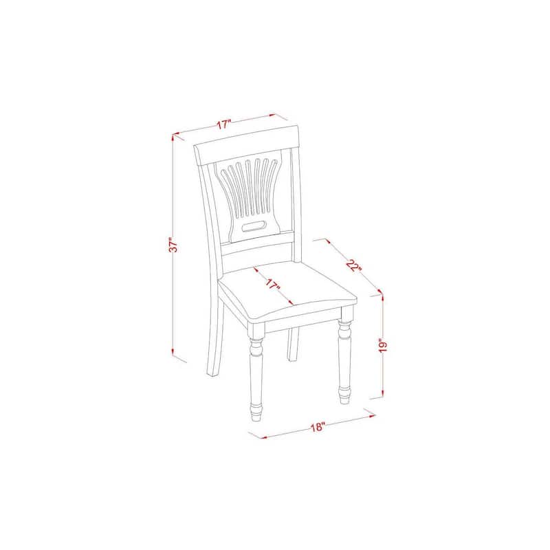 Kitchen Dining Set 9 Piece Table with 8 Chairs - Linen Upholstered Modern Dining Room Set 40x78 Inch