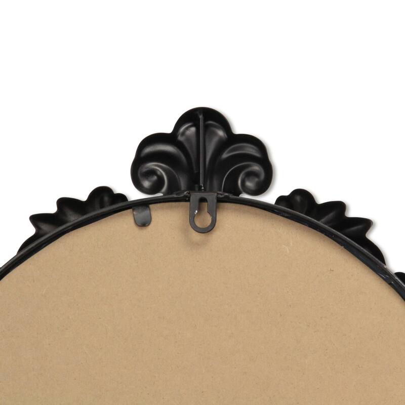 Victorian Framed Floor Mirror - 65" - Black
