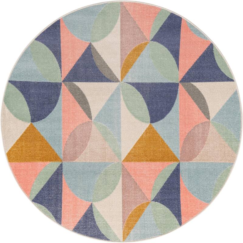 Contemporary Heloise Collection Area Rug