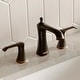 preview thumbnail 4 of 29, Karran Woodburn Widespread Three-Hole 2-Handle Bathroom Faucet with Matching Pop-Up Drain