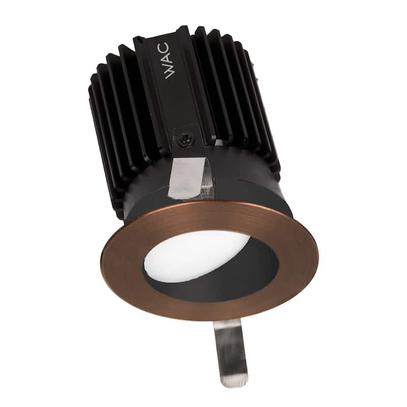 WAC Lighting Volta 2" Wall Wash Trim with LED Light Engine and - Copper Bronze / 2700K / 90CRI