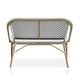 preview thumbnail 6 of 10, Furniture of America Ariel Natural Tone Aluminum Patio Bench