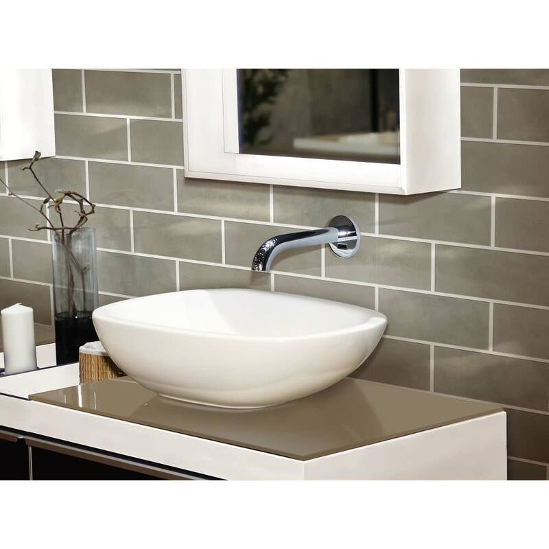 Shaw 491TS Halftone - 4" x 8" Rectangle Floor and Wall Tile - Glossy