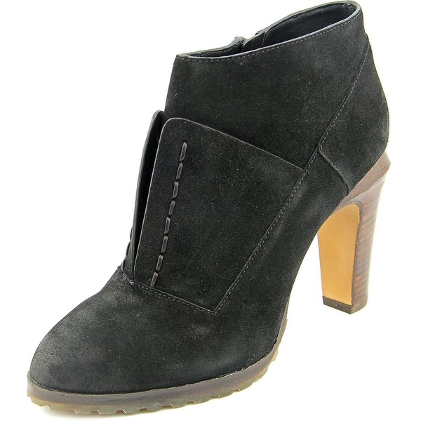 tahari suede booties