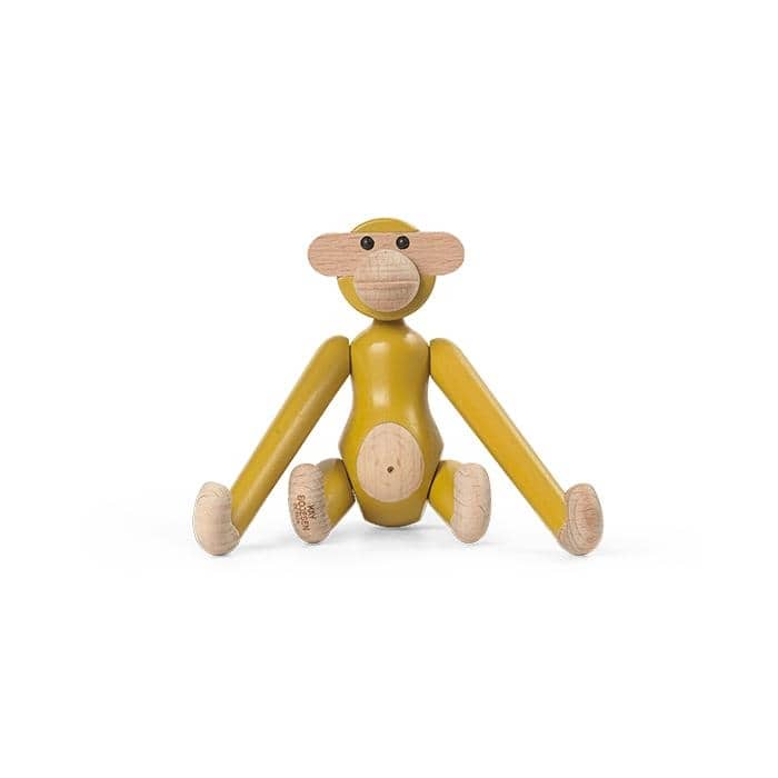 Kay Bojesen Vintage Monkey, Mini, H 3.7" - H: 3.7"