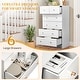 preview thumbnail 31 of 62, 6-Drawer Large Dresser For Bedroom And Chest Of Drawers With Sturdy Construction Wood Storage Organizer For Closet