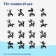 preview thumbnail 6 of 5, Graco Modes Nest2Grow DLX Travel System, Riordan - N/A