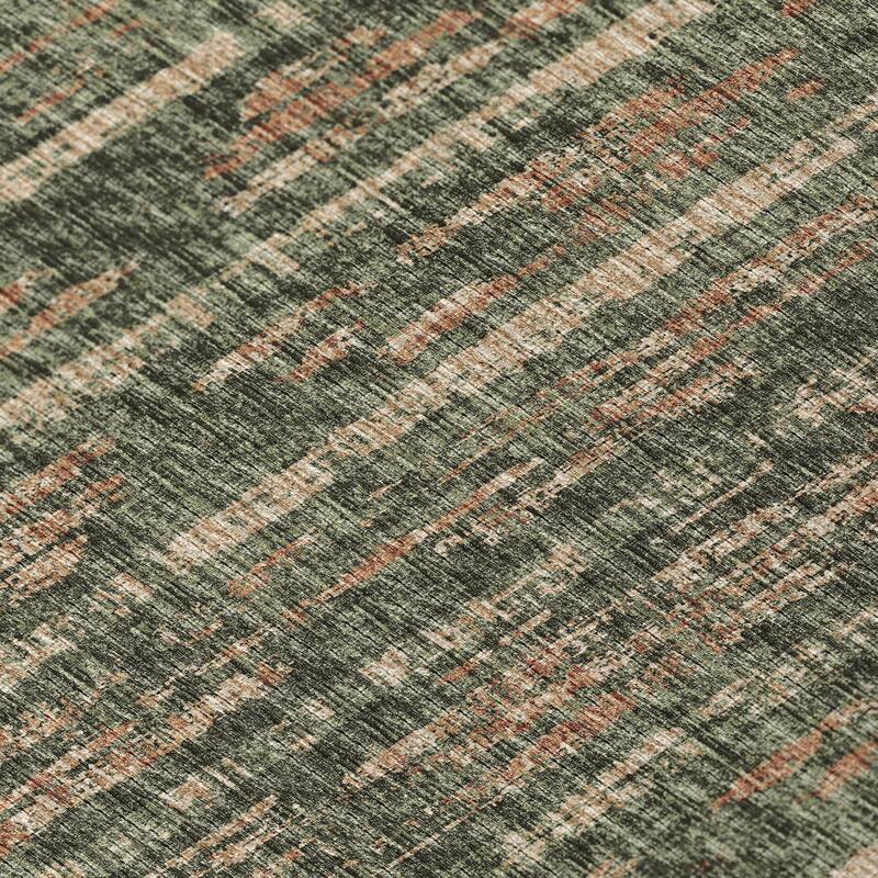Indoor/Outdoor Rylee Modern Stripes Washable Rug