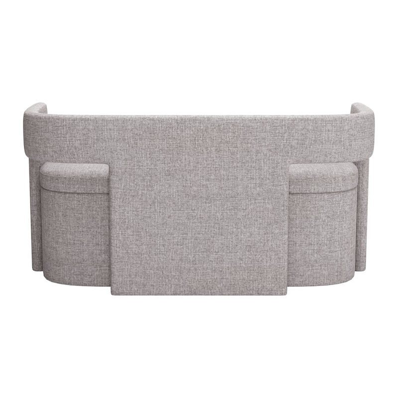 Papua Storage Bench Gray