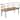 vidaXL Bench 47.2"x15.7"x27.6" Solid Mango Wood