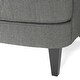 preview thumbnail 11 of 27, Tafton Tufted Club Chair with Ottoman by Christopher Knight Home