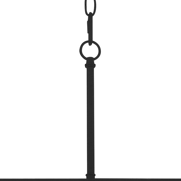 7-light Large Modern Farmhouse Kitchen Island Lighting - 55''