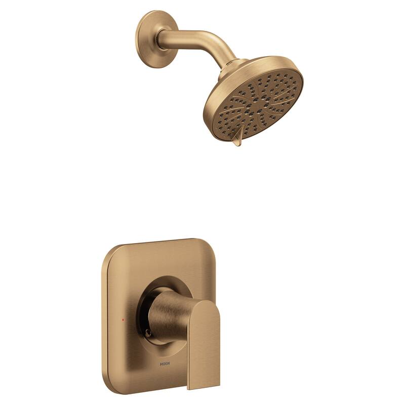 Moen Genta LX 1.75 GPM Pressure Balanced Shower Trim Package with - Bronzed Gold