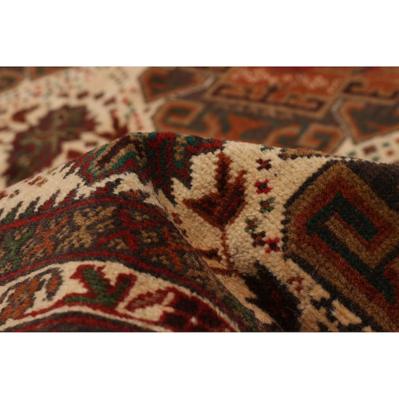 Teimani Cream Rug 3'9" x 5'10" - 3'9 x 5'10