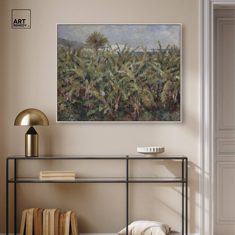 Field of Banana Trees Canvas by Art Remedy