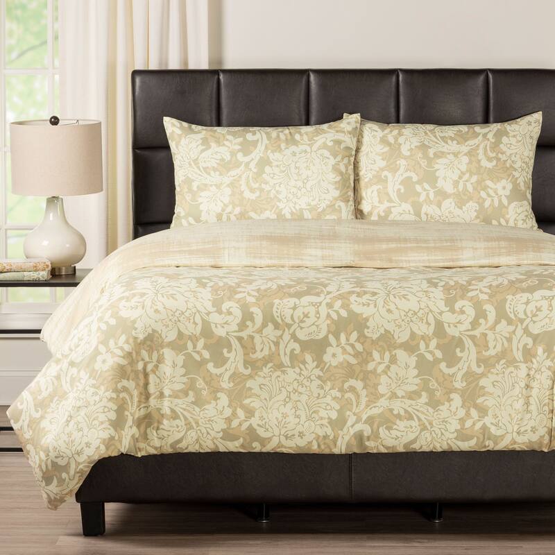 Renaissance Reversible Print Duvet Set - King - 3 Piece