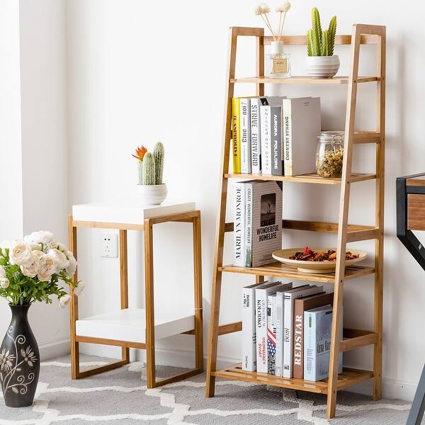 4 Shelf Multifunctional Plant Flower Display Stand Storage Rack