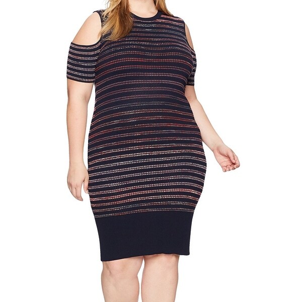 navy blue sweater dress