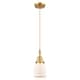 Option Satin Gold / Matte White Shade