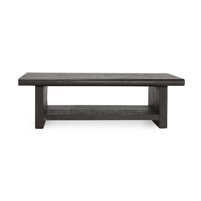 Classic Home Larson 58" Coffee Table in Black