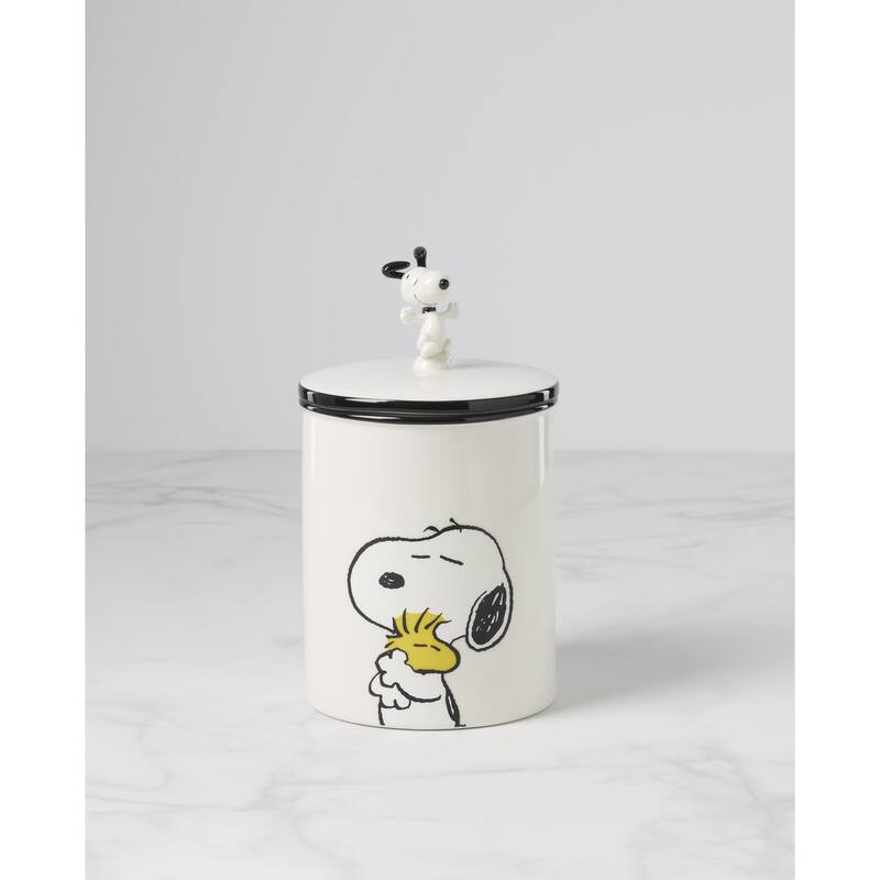 Lenox Chef Snoopy Canister with Lid, Porcelain