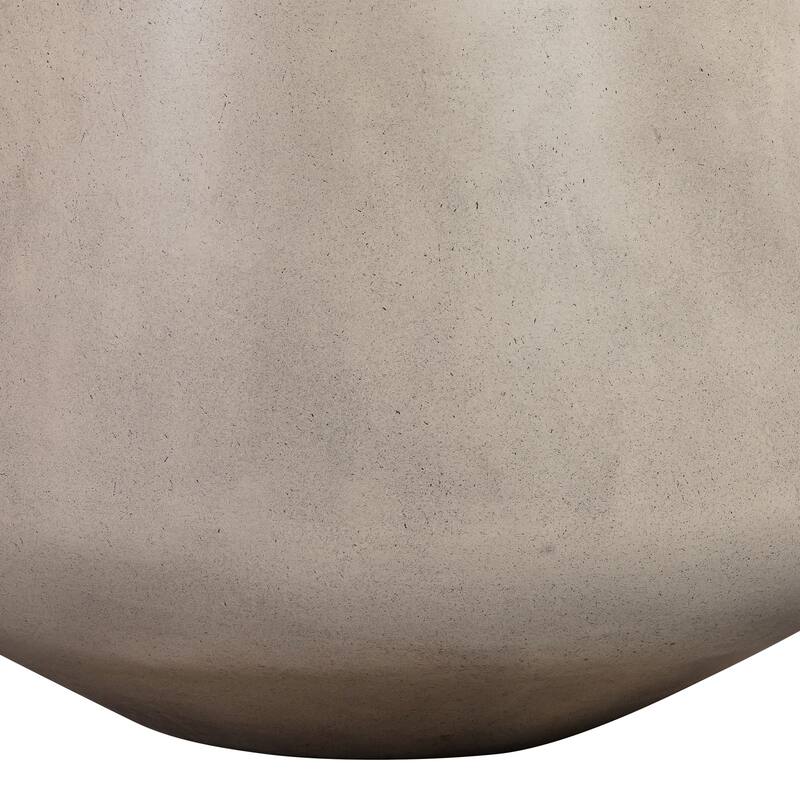 Amethyst Modern Lightweight Concrete Indoor or Outdoor Planter