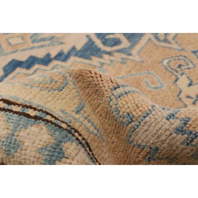 ECARPETGALLERY Hand-knotted Finest Ghazni Copper, Tan Wool Rug - 6'6 x 10'4