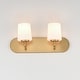 preview thumbnail 3 of 9, Maxim 12892WT Durham 2 Light 18" Wide Bath Vanity Light