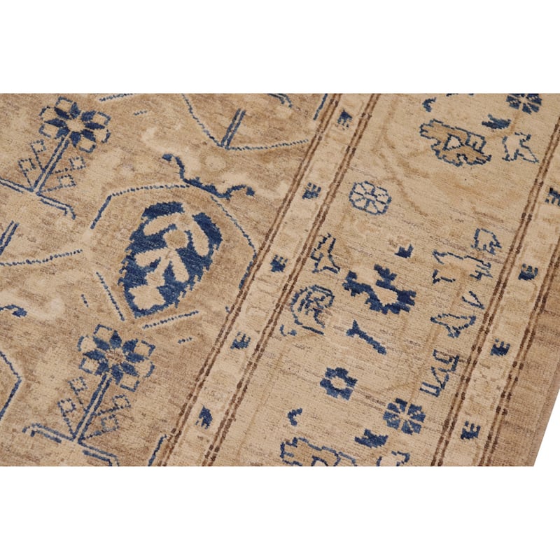 Vintage Herati Bidjar Hand Knotted Wool Rug