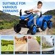 preview thumbnail 23 of 22, Kids Ride on Tractor with Trailer