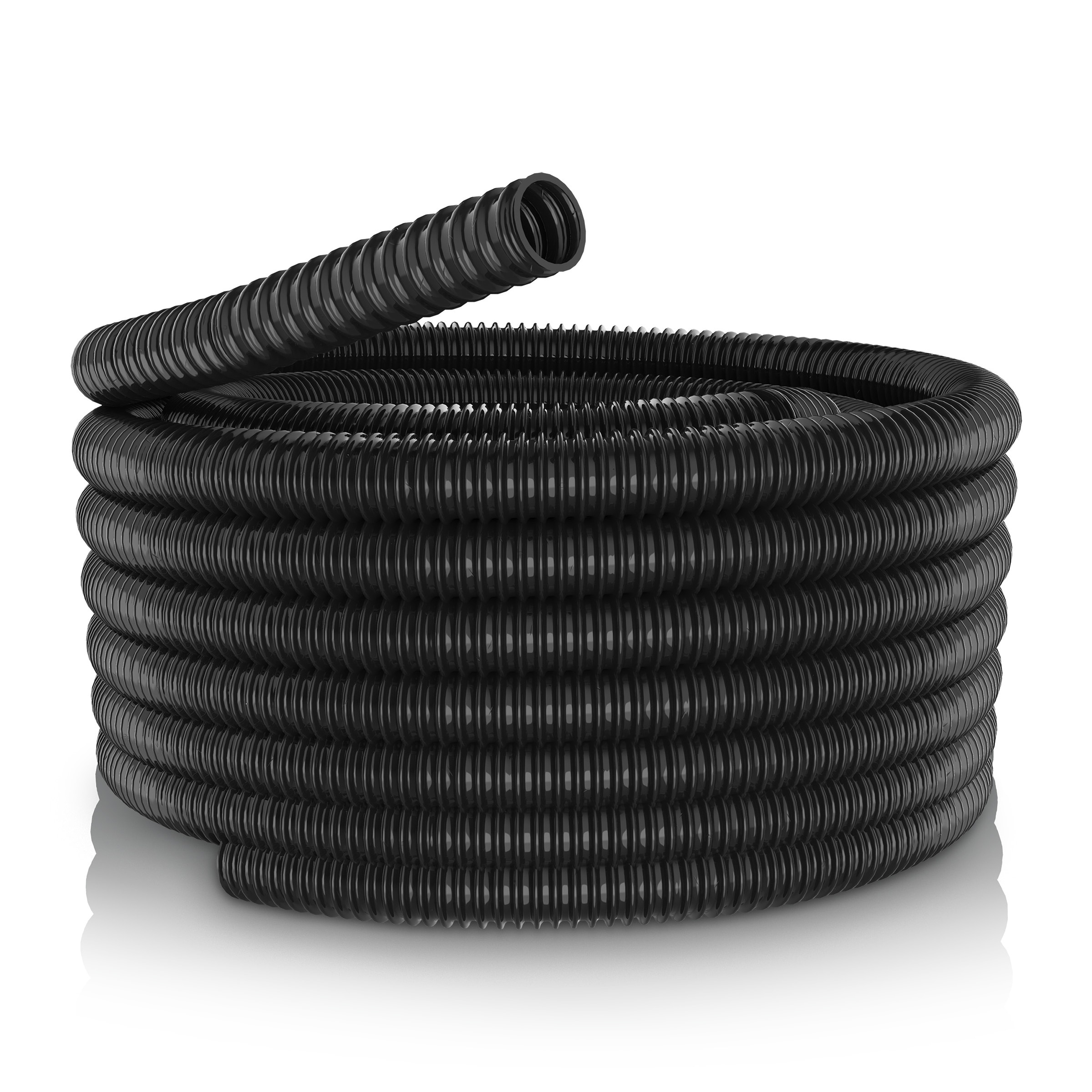 Alpine Corporation 100 Ft. Kink Free PVC Tubing with Inside Diameter for Ponds and Fountains