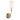 Libby Langdon for Crystorama Sylvan 1 Light Polished Vibrant Gold Sconce - 4.87'' W x 15.75'' H x 7.75'' D