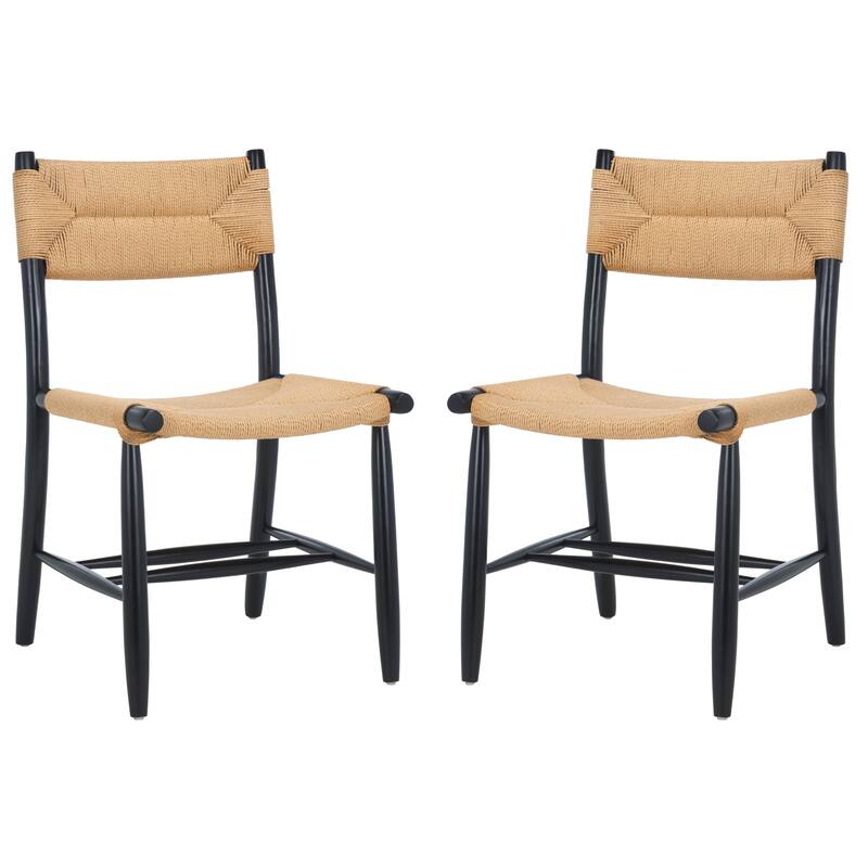 SAFAVIEH Home Floryn 17-inch Rope Dining Chair [SET of 2] - 20Wx22Dx34H