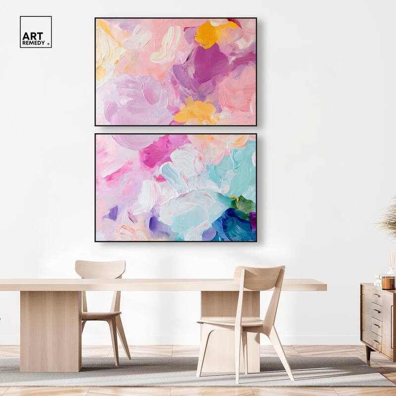 Misty Layers Canvas Set of 2 by Art Remedy