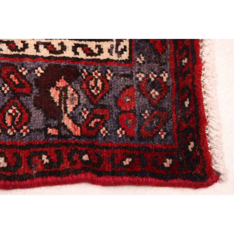 ECARPETGALLERY Hand-knotted Anadol Red Wool Rug - 3'3 x 6'4