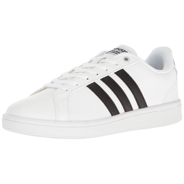 Adidas Men's Cloudfoam Advantage Sneakers, Black/White Adidas Men's Cloudfoam Advantage Sneakers, Black/White