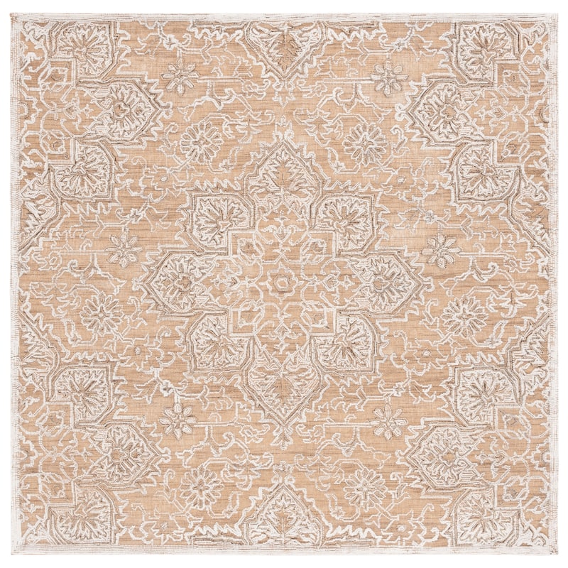 SAFAVIEH Handmade Trace Katina Floral Wool Rug