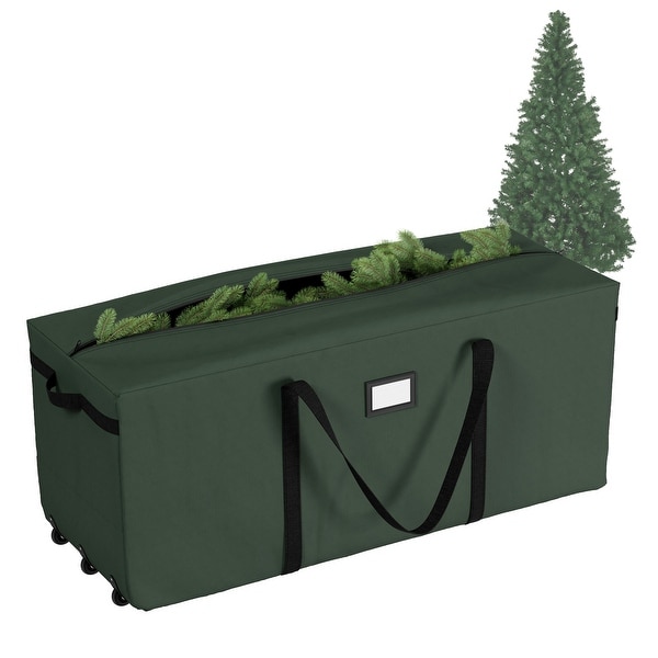 Elf Stor Rolling Christmas Tree Storage Duffel Bag - Thumbnail 2