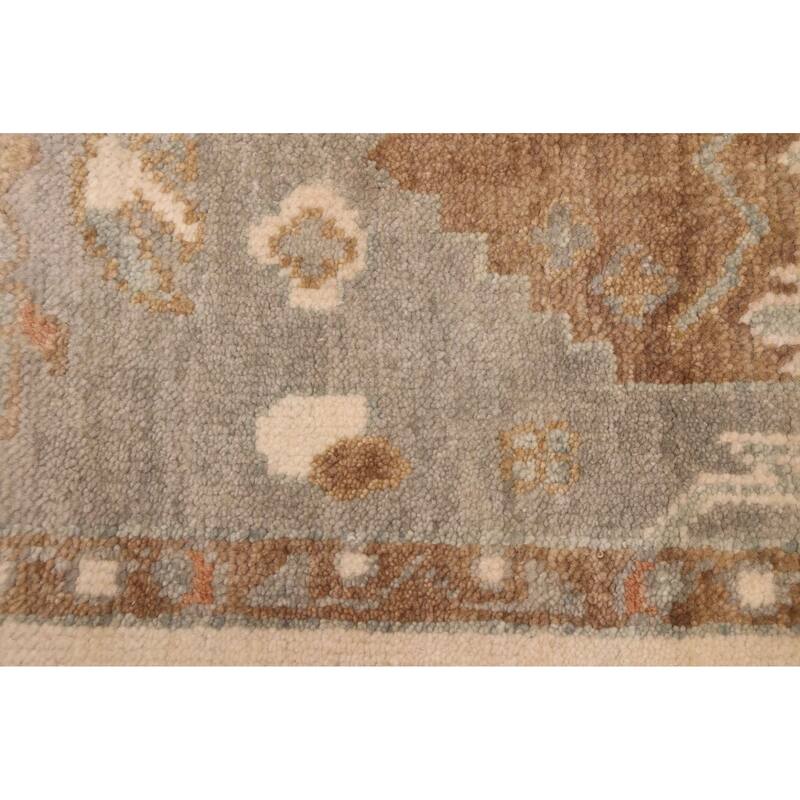 ECARPETGALLERY Hand-knotted Jules Serapi Grey Wool Rug - 8'2 x 10'0