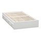preview thumbnail 2 of 5, OS Home and Office Furniture Model 6000 Twin Sized White Mates Bed with Two Drawers