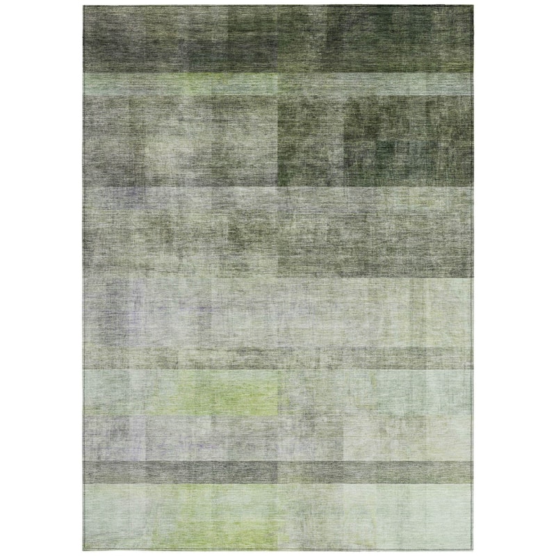 Elna Ombre Weather Resistant Classic Meets Modern Outdoor Rug