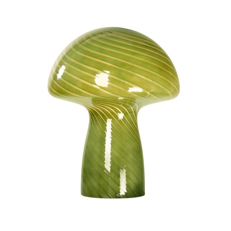 Mushroom Round Glass Table Lamp