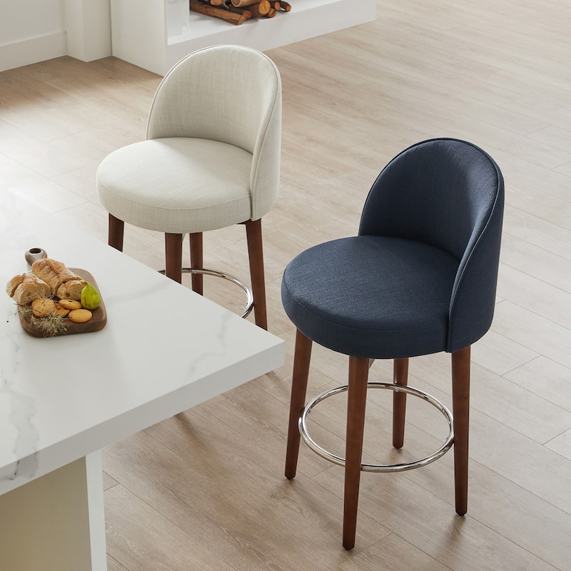 Spruce & Spring Elaine 26 inch Swivel Counter Height Bar Stools Set