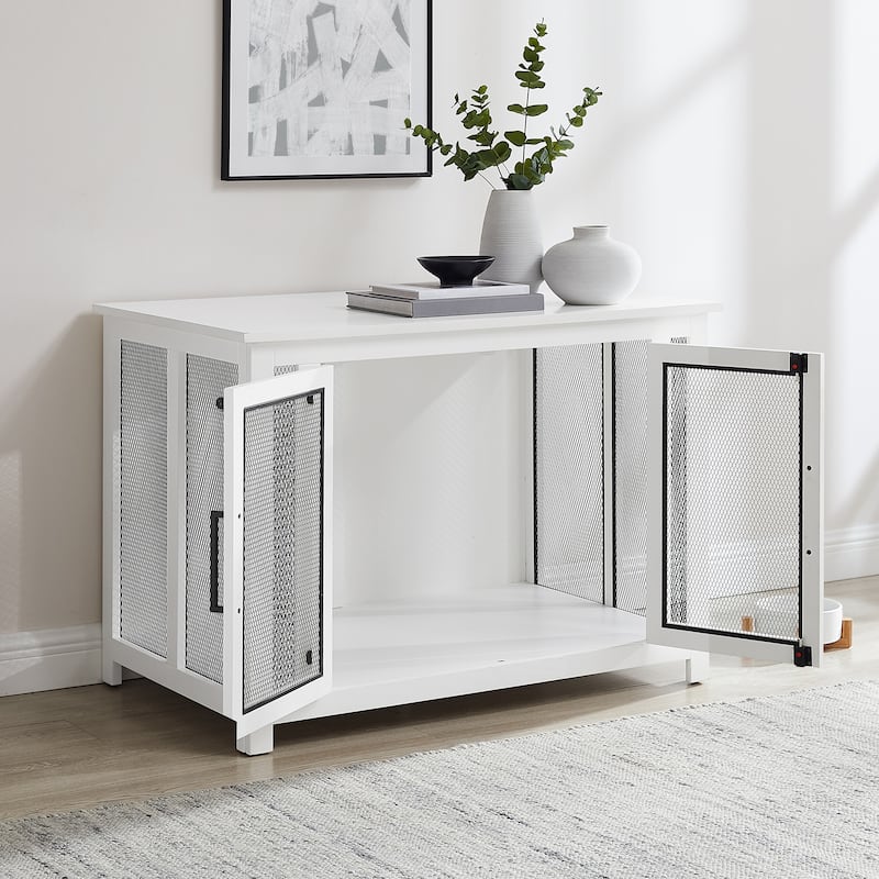 Crosley Dane Credenza Dog Crate