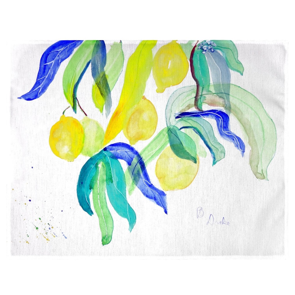 Lemon Tree Place Mat Set of 4