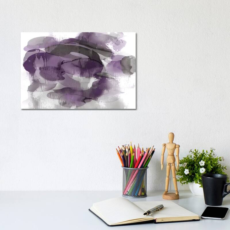 iCanvas "Amethyst Flow II" by Kristina Jett Canvas Print - 8x12x0.75