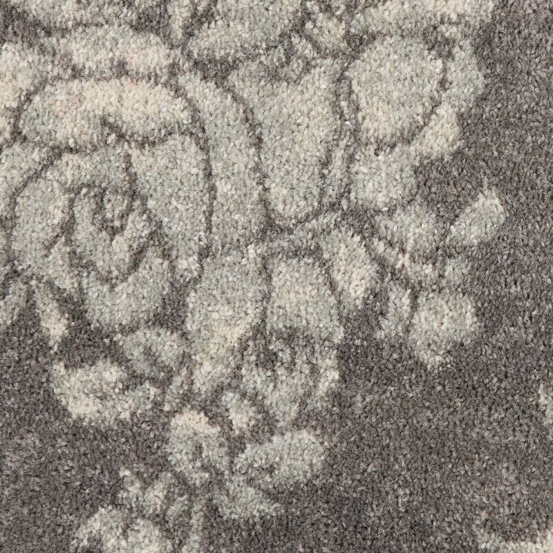 Nourison Tranquil French Country Floral Damask Area Rug