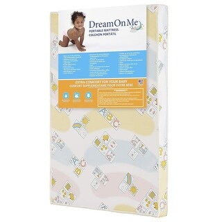 Dream On Me Soothe Me Softly Play Yard Mattress
