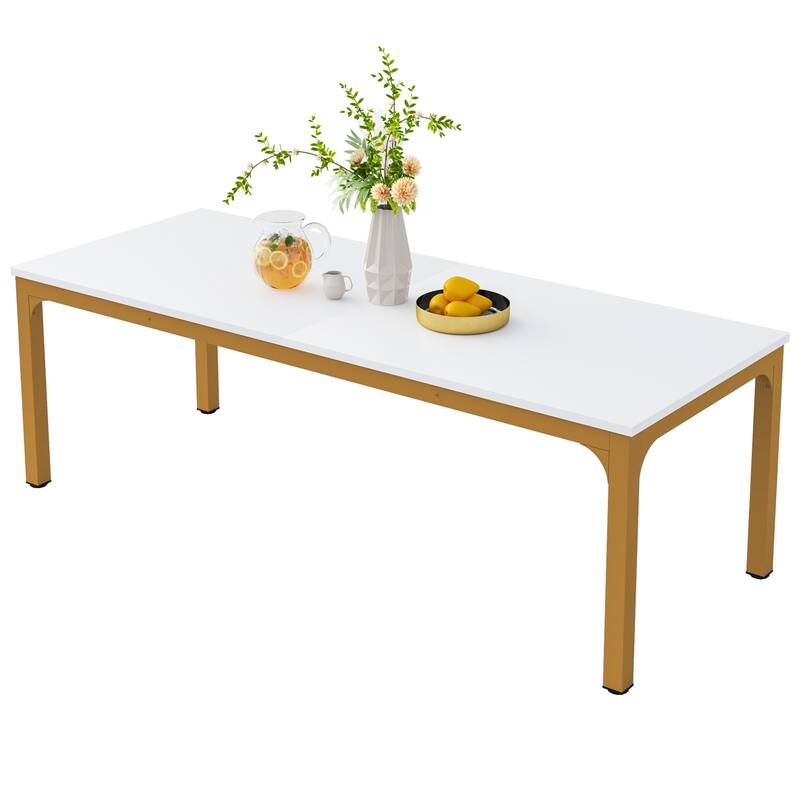 78.7-inch Long Kitchen Dining Table for 6-8