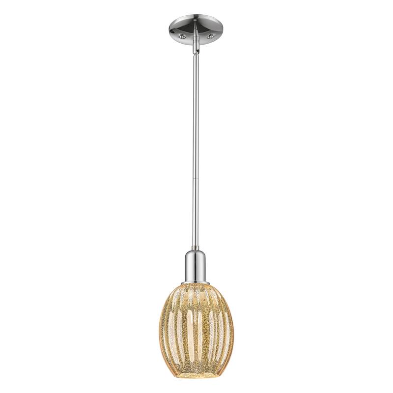 Innovations Lighting Downtown Urban - Preston - 1 Light 6" Bell Shade Stem Hung Mini Pendant